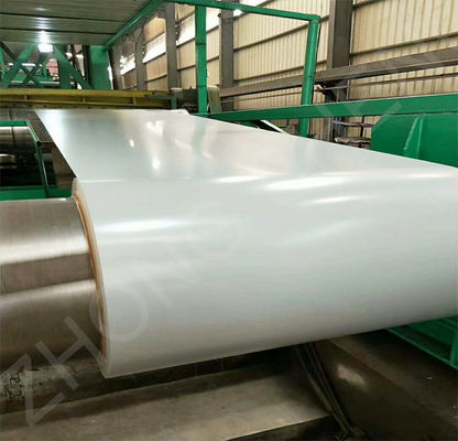 Ral 5017 bobina de aço revestida por cores para fabricação de pequenas ferramentas Ral 9014 bobina PPGI impressa
