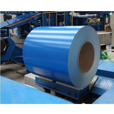 Ral 5017 bobina de aço revestida por cores para fabricação de pequenas ferramentas Ral 9014 bobina PPGI impressa