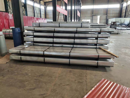 Prime 0,8 mm espessura revestimento de chapa de metal galvanizado para estruturas resistentes e resistentes