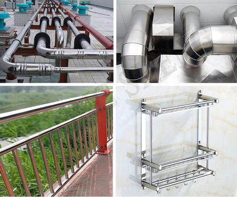 300 série laminados a frio laminados a quente sem costura de aço inoxidável tubo redondo quadrado 304 321 316 301 310S tubo sem costura