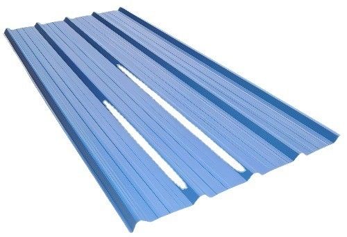 1800-2000mm comprimento Full Hard 0,55mm galvanizado ondulado de ferro de cor revestida de telhado com pleno
