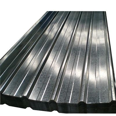 Tamanho personalizado Chapa de telhado de aço galvanizado ondulado 12*18 660 688 915 Chapa de piso de aço galvanizado