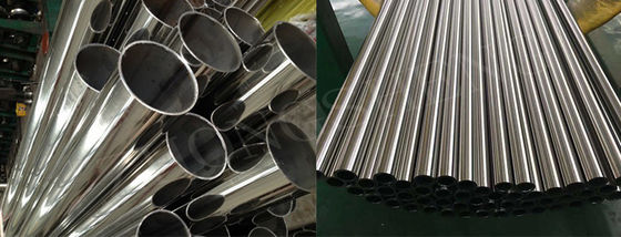 Astm A312 30 polegadas 202 316 304l 321 430 Tubos de aço inoxidável redondo quadrado superfície BA/2B/NO.1/NO.3/NO.4/8K/HL/2D/1D