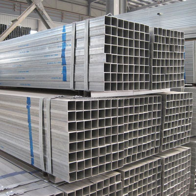 Tubos de aço galvanizado de 2,5 polegadas de tubo quadrado oco certificado pela API para tubos quadrados e tubos soldados