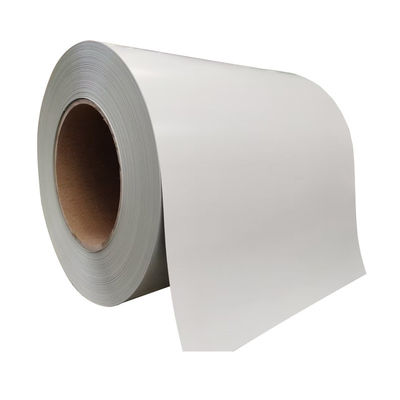 Folhas de telhado de metal Materiais de construção Dureza média RAL Cor 0,4 mm 0,5 mm Espessura bobinas PPGI Cor bobina de aço revestida