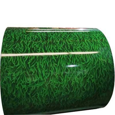 Folhas de telhado de metal Materiais de construção Dureza média RAL Cor 0,4 mm 0,5 mm Espessura bobinas PPGI Cor bobina de aço revestida
