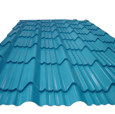 0.1-1mm Espessura PPGI Pre-pintado CGI revestido de cor corrugado Acredita-se que o material de construção