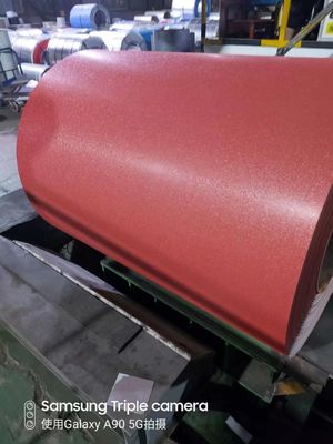 0.45mm RAL8017 Ruda Pre-pintada bobina de aço galvanizado PPGI para soluções de vedação e projetos