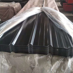ISO9001 Certificado Regular Spangle Z60 14 Gauge 6m Color Coated Corrugated PPGI Roofing Sheet para o desempenho