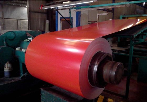 Largura 600-1500MM ID da bobina 508mm 0.4mm DX51D PPGI bobina de aço de cor personalizada bobina de aço pré-pintada bobina de aço PPGI