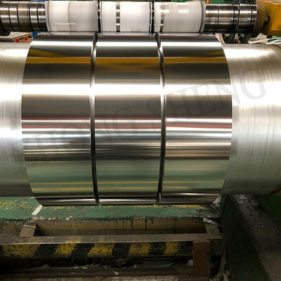 Equipamentos químicos bobina de tira de aço inoxidável com BA 301 430 0,48 mm 0,55 mm 0,68 mm espessura e tolerância ± 1%