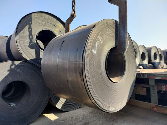 GS Certificado A36 ASTM A283 SAE 1006 aço leve carbono 1.2*1250mm HRC bobina de aço laminado a quente com normas e certificado GS