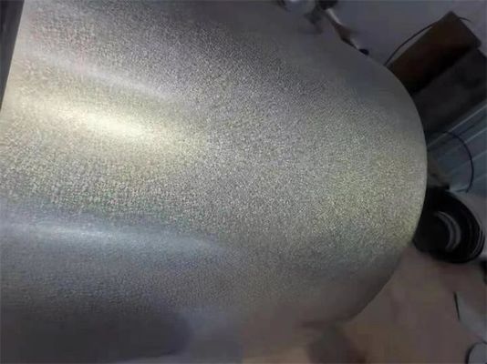 Dx51d SGCC CGCC G550 GL bobinas espessura 0,16 mm bobinas de aço galvalume com 55% de teor de alumínio e espangularidade mínima