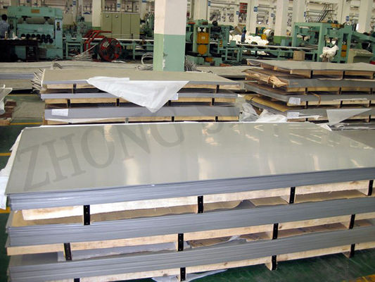 Folha de aço inoxidável com 2B/8k/2D/HB/NO.1/NO.4 Finitura de superfície Prime 0.1mm-0.5mm Espessura laminada a frio