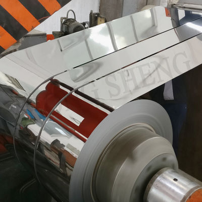 Cobre de chapa de aço inoxidável laminado a frio com comprimento de serviço de dobra 1000 mm-12000 mm Prime 304 Espelhos de superfície NO.4