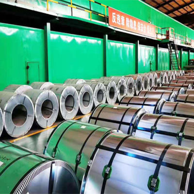 Superfície Spangle Regular Z121-Z180 Revestimento 0,12-3mm espessura bobina de aço galvanizado para a exportação de chapa de telhado