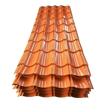 Folha de telhado galvanizada ondulada com norma EN e SGCC/CGCC/TDC51DZM/TDC52DTS350GD/TS550GD/DX51D Z Q195-q345