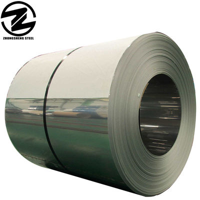 201 304 Chapa de material de aço inoxidável em espelhos de superfície da bobina 10 mm bobina de aço inoxidável com descolagem de serviço de processamento