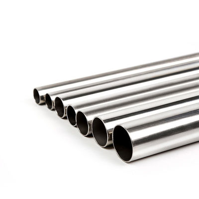 Tubos de aço inoxidável de secção redonda 316 431 304 304l 402 201 316l 410s 430 20mm 9mm com acabamento de superfície 2B/BA
