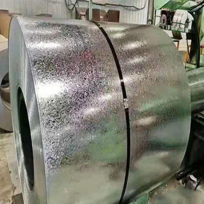 Revestimento de zinco 20-275 g/m2 Prime Hot Dip Galvanized Sheets Steel em bobinas para telhado Sheet Skin Pass Sim Revestimento Z121-Z180