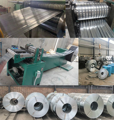 Caixa de aço galvanizado revestido de zinco Spangle DX51D Z30-Z275 Spangle pequeno mergulhado a quente