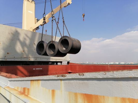 A36 Q235 Q345 S235jr Preto de aço baixo e leve Ms bobina Yehui HRC bobina de aço carbono laminado a quente para largura de amostra 1501-2000MM
