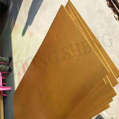 Placa de cobre com catodo de 2 mm e 5 mm C11000 C10200 C17200 C10100 C12000 com alongamento de 30%