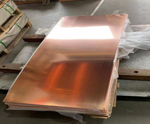 99% Cu Soldadura 0,05 mm-1 mm espessura 4x8 folhas de cobre com serviço de processamento e acessível