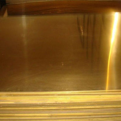 Folha de cobre de alongamento de 30% C10100 C10200 C10300 C10400 1 mm 2 mm 3 mm de espessura para aplicações industriais