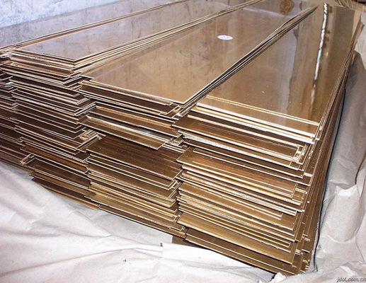 Folha de cobre de alongamento de 30% C10100 C10200 C10300 C10400 1 mm 2 mm 3 mm de espessura para aplicações industriais
