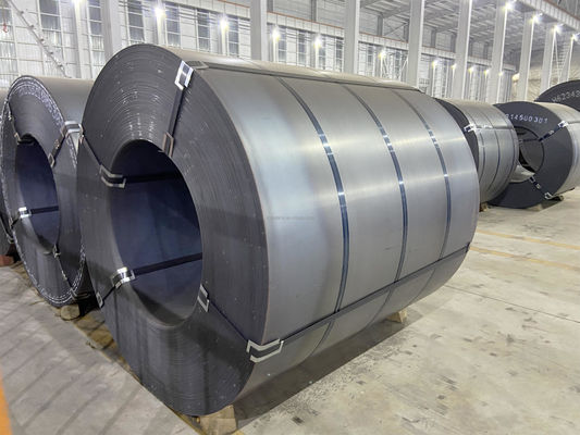 Aplicação de rolos de aço carbono laminados a quente Q235B S235JR 0,8 mm a 20 mm para a tecnologia da indústria da construção