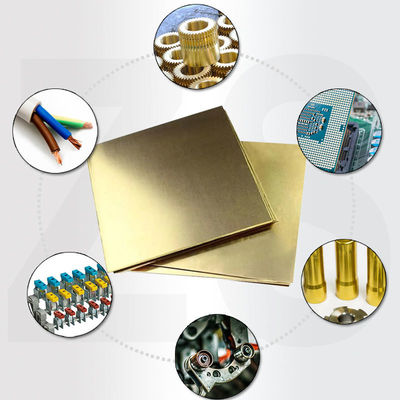 Superfície polida 0,5 mm Chapa laminada revestida de cobre para placa de PCB Venda de cátodo de cobre 3 mm Chapa de latão 4x8