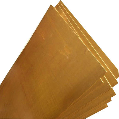 Superfície polida 0,5 mm Chapa laminada revestida de cobre para placa de PCB Venda de cátodo de cobre 3 mm Chapa de latão 4x8