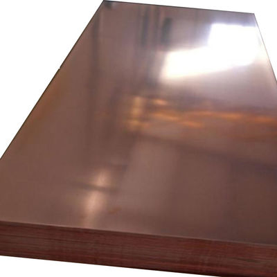 Superfície polida 0,5 mm Chapa laminada revestida de cobre para placa de PCB Venda de cátodo de cobre 3 mm Chapa de latão 4x8