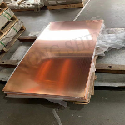 Largura de 50 mm a 2500 mm 0.5 mm Laminado revestido de cobre espesso com resistência máxima de 195 MPa