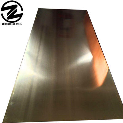 Placa de cobre plana de latão para sucata Placas de cobre largura personalizável e design resistente