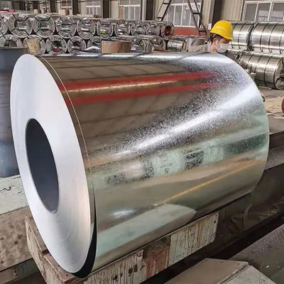 DX51d 0,2 mm Chapas de metal galvanizadas laminadas a frio bobina de aço bobinas de Gi com ou sem óleo ligeiramente oleado
