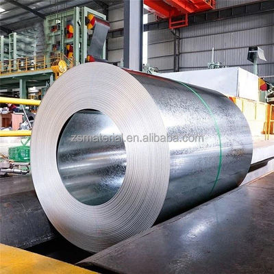 DX51d 0,2 mm Chapas de metal galvanizadas laminadas a frio bobina de aço bobinas de Gi com ou sem óleo ligeiramente oleado