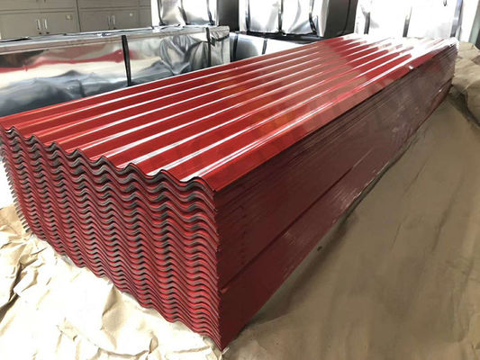 RAL 9047 RAL 9002 Folhas de telhado de metal com revestimento de primer de 8-30/5-30um e certificado SASO