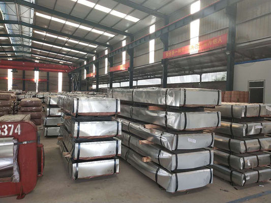 RAL 9047 RAL 9002 Folhas de telhado de metal com revestimento de primer de 8-30/5-30um e certificado SASO
