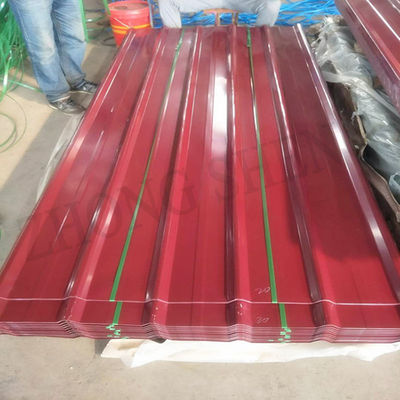RAL 9047 RAL 9002 Folhas de telhado de metal com revestimento de primer de 8-30/5-30um e certificado SASO