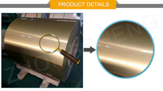 Empilhadeira de alumínio revestida por cores para construções 6000 7000 0,8 mm 1,0 mm Espessura Superfície de cor personalizada