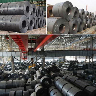 ASTM A-131 A36 Q235 HR carbono MS bobina de aço laminada a quente Garantida e quantidade 5*1500mm