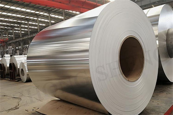 Técnica laminada a frio Q195 Q235 1060 3105 1100 Rolo de folha de bobina de alumínio para edifícios Largura 600-1250 mm