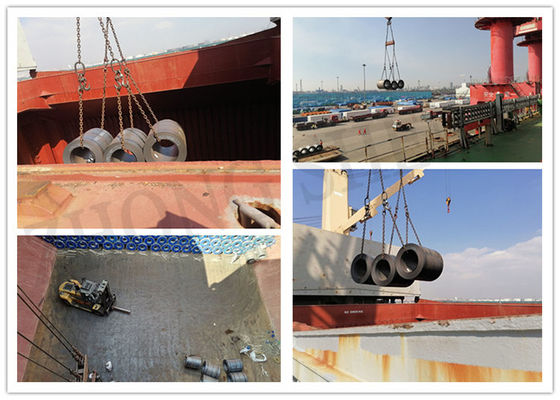 800-1600 Largura BS Padrão 1mm 3mm 6mm 10mm 20mm ASTM A36 S235JR Construção naval leve Ferro de carbono laminado a quente HRC MS bobina