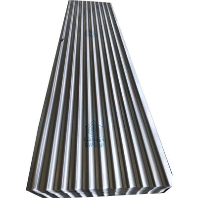 0.6mm 0.8mm 1.2mm Z80g Z100g Gi Chapa de aço revestida de zinco Indústria de construção Chapa de telhado galvanizado de aço ondulado