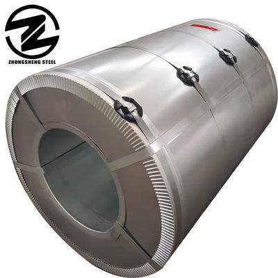 Az150 ligeiramente oleado 914 mm Largura 0,14-1,5 mm Espesor Dx51d bobinas de aço Galvalume pré-pintadas para padrões e desempenho