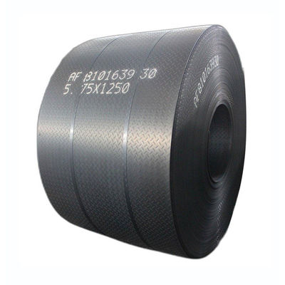 Placa de verificação de aço leve laminada a quente ASTM a36 ss400 q235 2,5 mm 3,5 mm para serviço de processamento de chapas de piso
