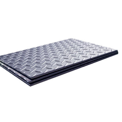 Placa de verificação de aço leve laminada a quente ASTM a36 ss400 q235 2,5 mm 3,5 mm para serviço de processamento de chapas de piso