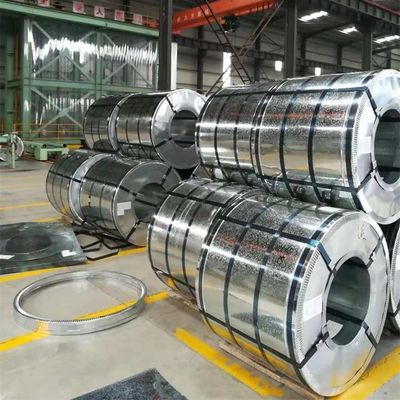 Dx51d Dx52D Dx54D Chapa/Rola de aço galvanizado de espessura 1 mm 2 mm 5 mm 10 mm, com tolerância ± 1% e revestimento Z121-Z180